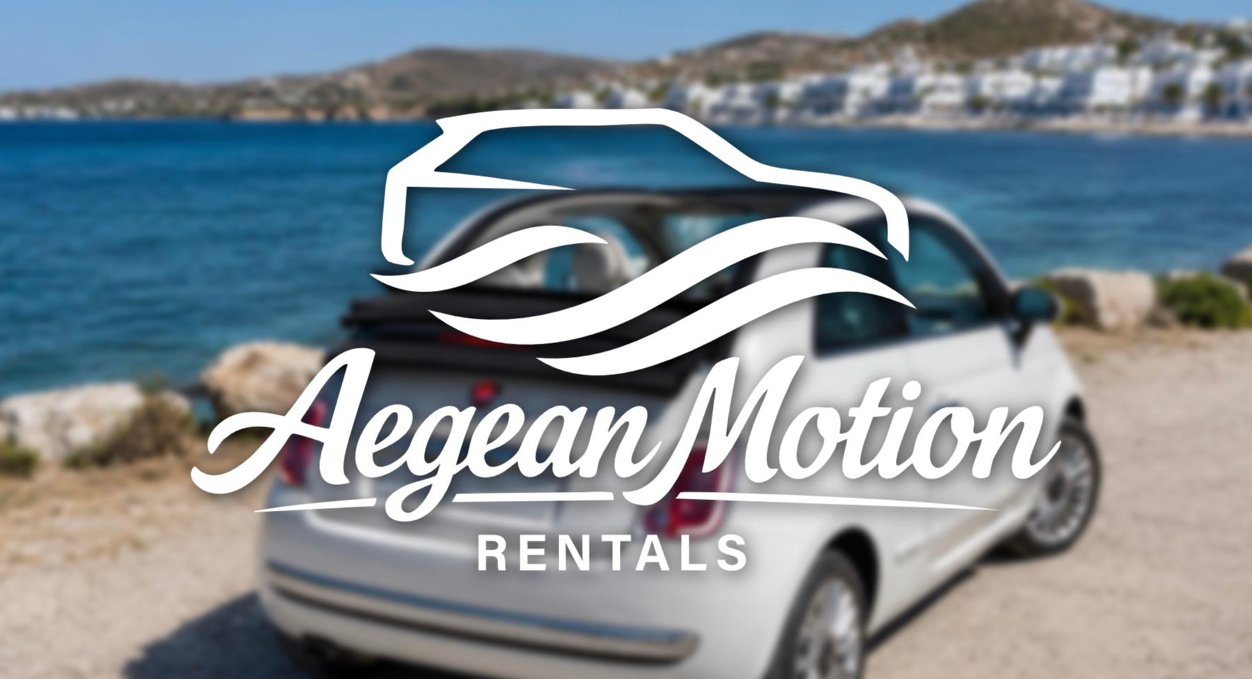 Aegean Motion vehicle rentals on Paros island, Greece